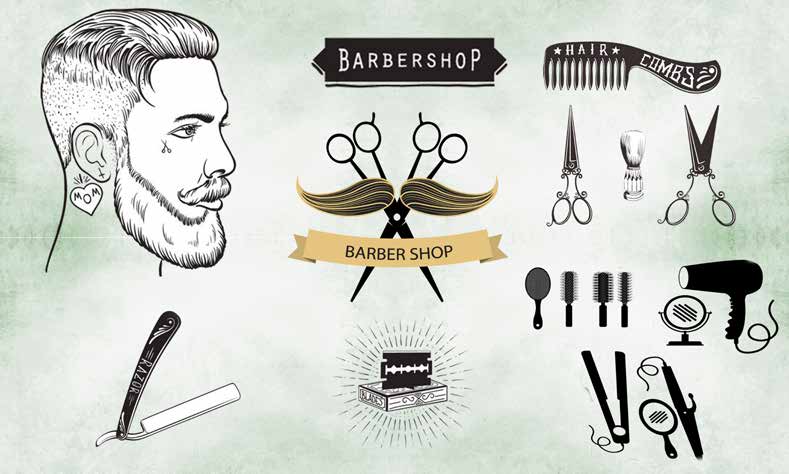 ورق حائط بوستر Salon | 24252
