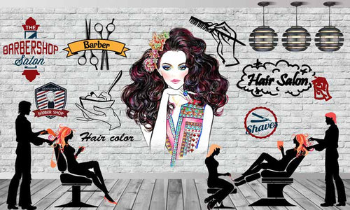ورق حائط بوستر Salon | 24258