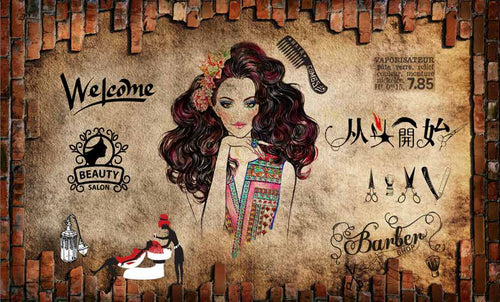 ورق حائط بوستر Salon | 24259