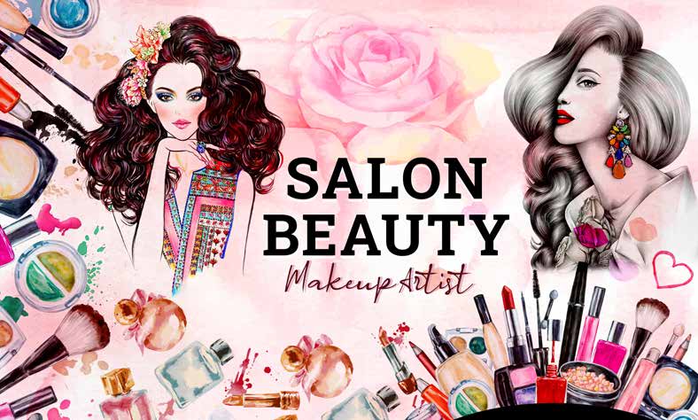 ورق حائط بوستر Salon | 24288