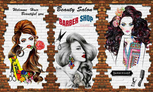 ورق حائط بوستر Salon | 24261