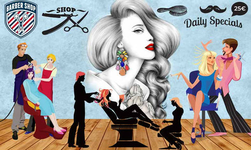 ورق حائط بوستر Salon | 24286