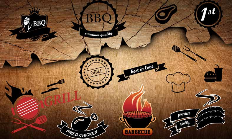 ورق حائط بوستر Restaurant & Cafe | 24103