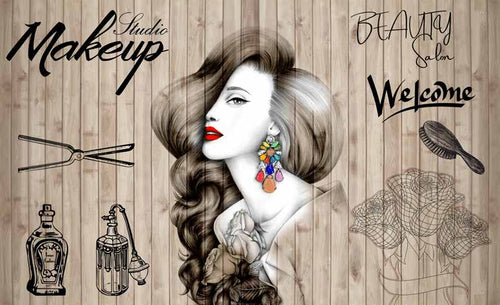 ورق حائط بوستر Salon | 24264