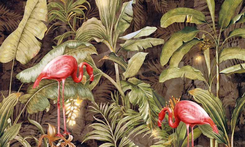 ورق حائط بوستر Tropical | 23132