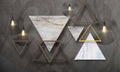 بوستر حائط Chinese Deers & Panels & Geometric 23352