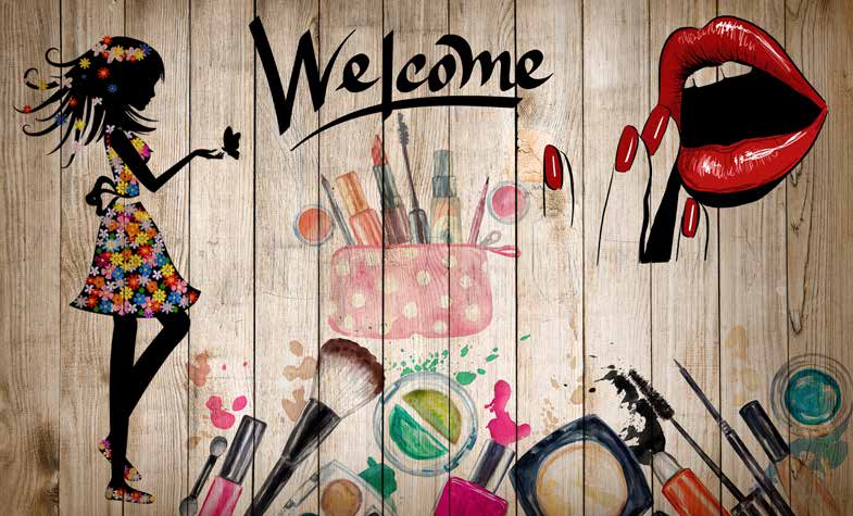 ورق حائط بوستر Salon | 24265