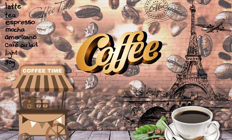 بوستر حائط Restaurant & Cafe 24172