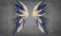بوستر حائط Palm & Feathers 23083