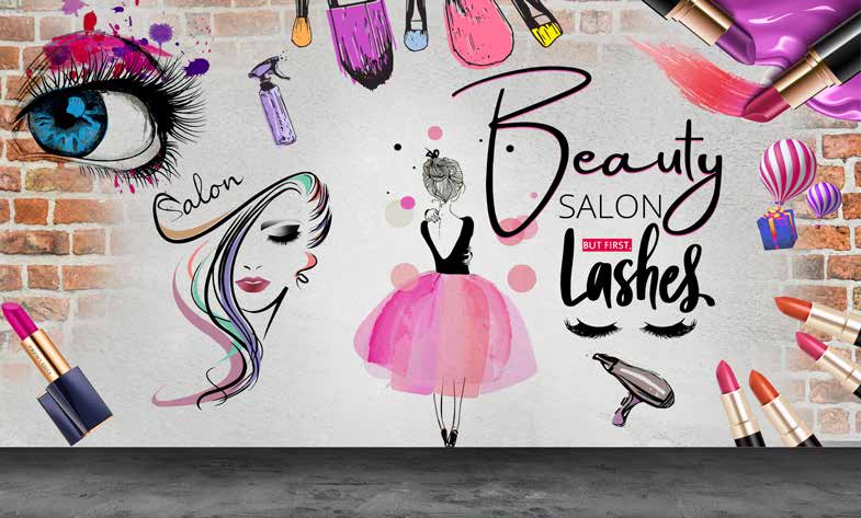 بوستر حائط Salon 24257