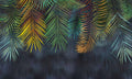بوستر حائط Palm & Feathers 23021