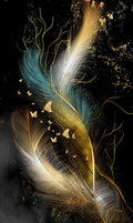 بوستر حائط Palm & Feathers 23103
