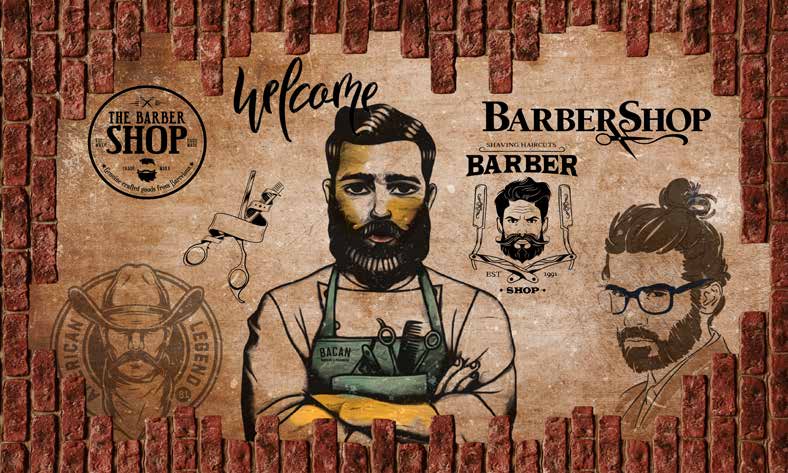 ورق حائط بوستر Salon | 24212
