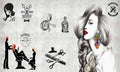 بوستر حائط Salon 24296