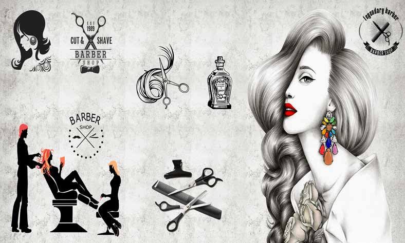 بوستر حائط Salon 24296