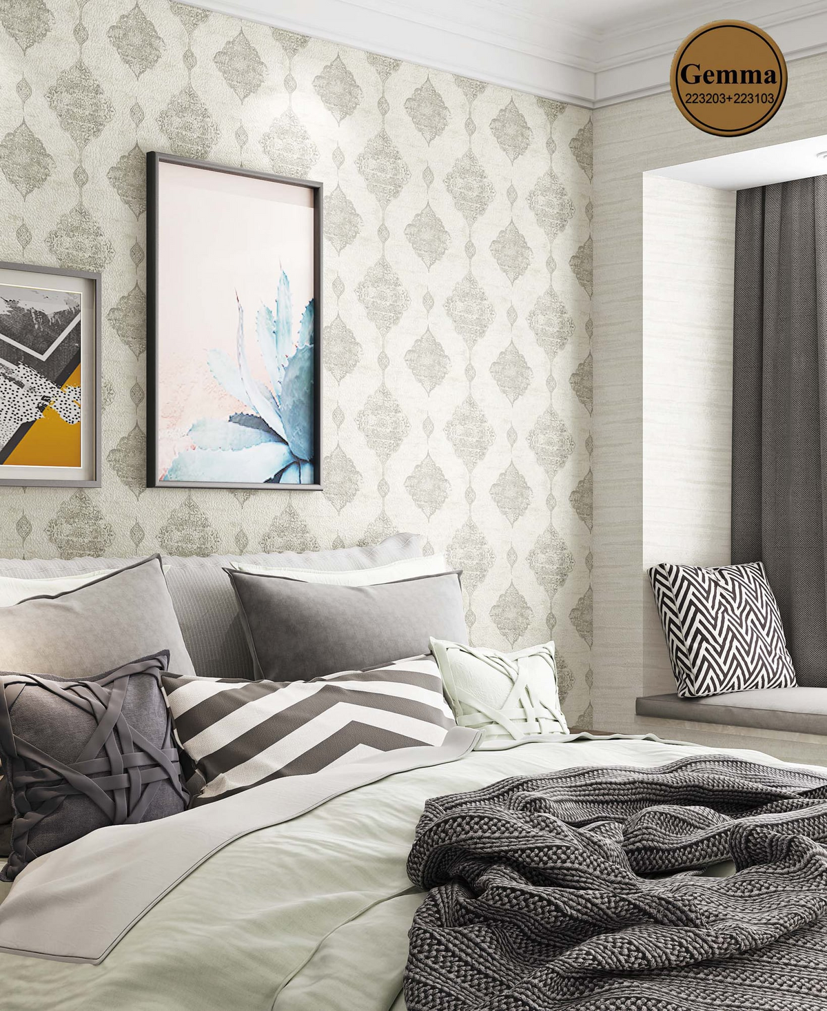 Wallpaper Gemma Modern Classic 15M | 223103 / P24