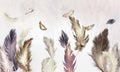 بوستر حائط Palm & Feathers 23076