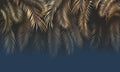 بوستر حائط Palm & Feathers 23022