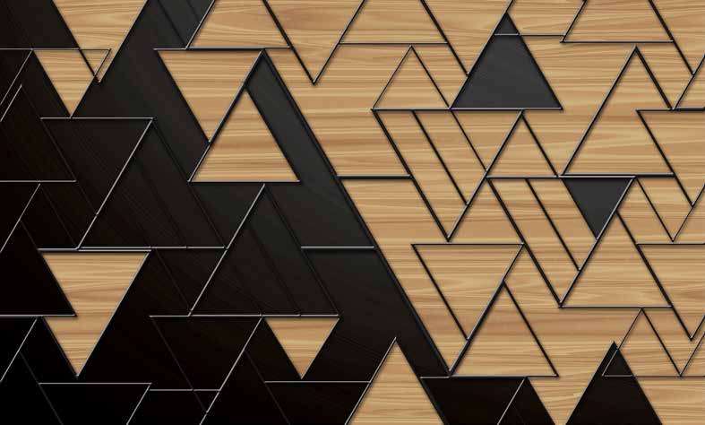 بوستر حائط Chinese Deers & Panels & Geometric 23351