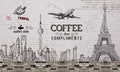 بوستر حائط Restaurant & Cafe 24168