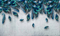 بوستر حائط Palm & Feathers 23043