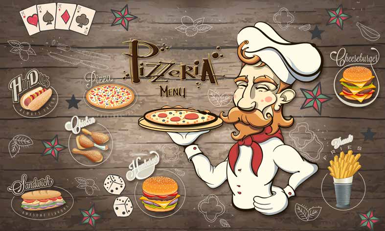 بوستر حائط Restaurant & Cafe 24102