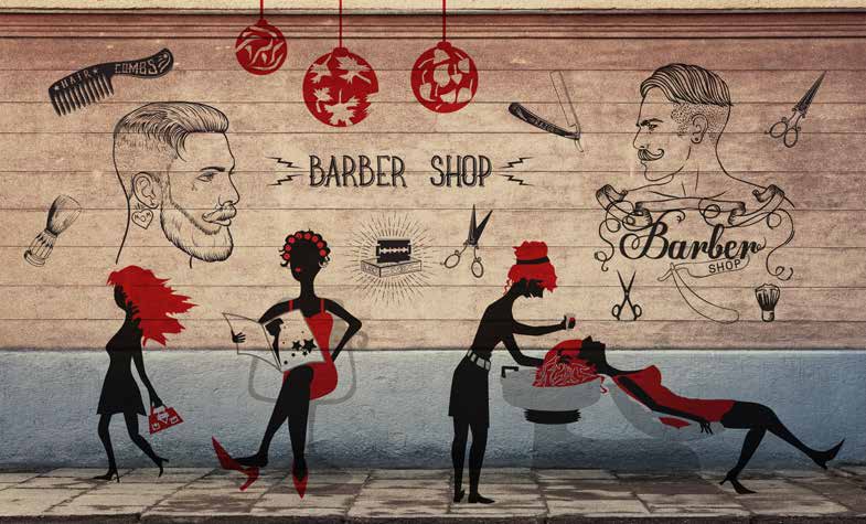 بوستر حائط Salon 24253