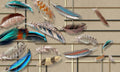 بوستر حائط Palm & Feathers 23056