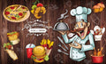 بوستر حائط Restaurant & Cafe 24101